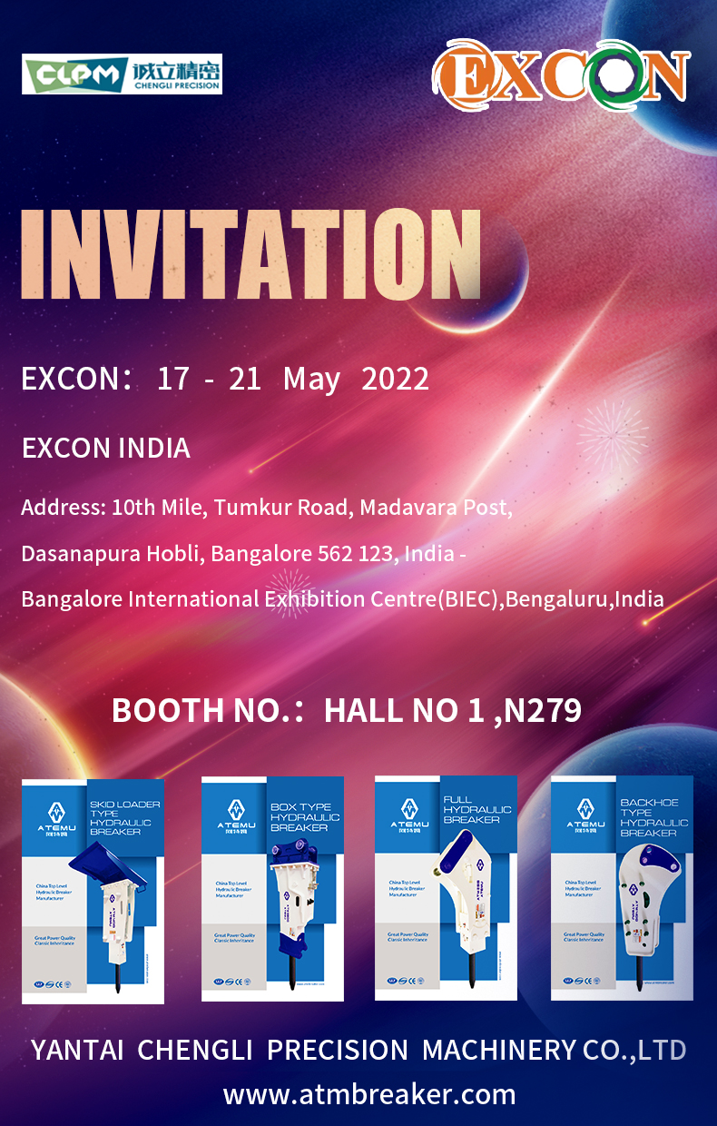 EXCON India hydraulic breaker
